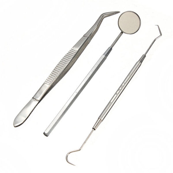 Indian Mouth Mirror With Handle (Pack Of 10)