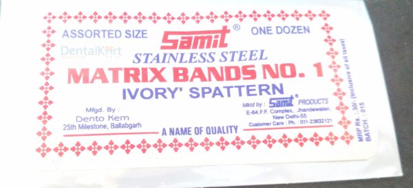 Samit Matrix Bands No.8 - Straight