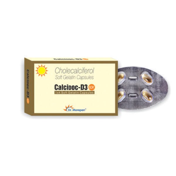 Dr. Morepen Calcidoc - D3 (Capsules)