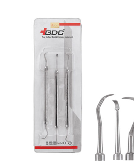 GDC Manipal Scaler Set Of 3 Pcs Instruments Kit (MS3)