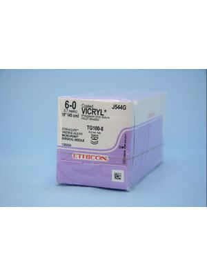 Ethicon Vicryl #6 - 0 Absorbable Violet Braided Suture