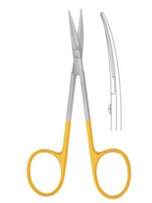 GDC Scissors Iris Tc - Curved (11.5 cm) (S5083)