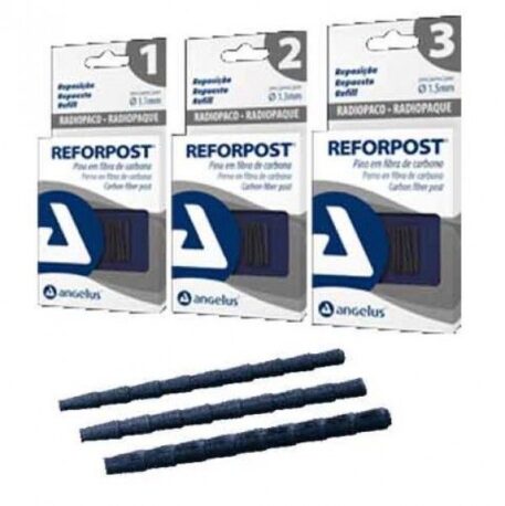 Angelus Reforpost Carbon Fiber - Refill Size 3 Pack Of 5