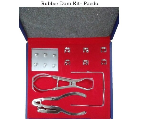 API Rubber Dam Kit - Adult With 10 Clamps & holder