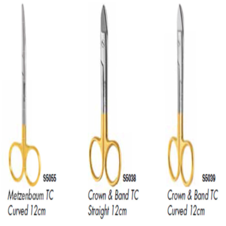 GDC Scissors Legrange TC Double Curved 12 cm (S5084)