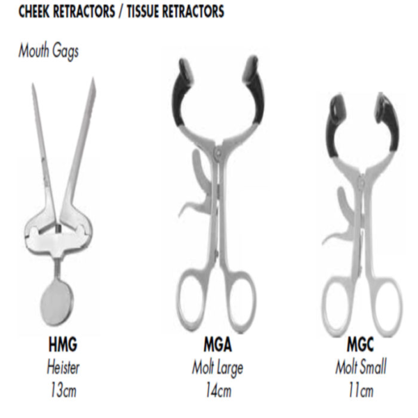 GDC Mouth Gag Retractors Heister (130 cm) (Hmg)