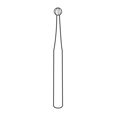 Frank Dental Carbide Bur C.1.012.HP - - Pack of 1 (Made in Germany)