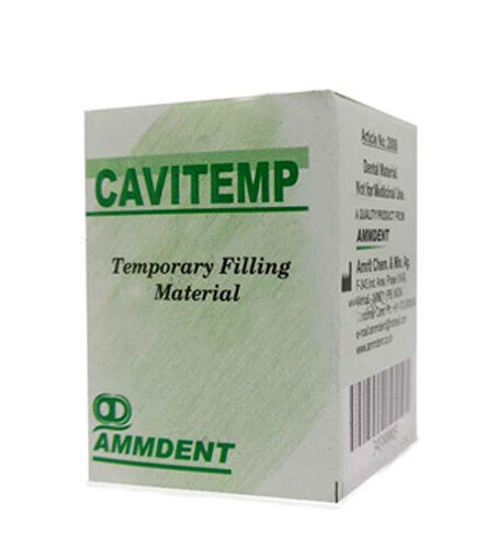 A mmdent Cavitemp Temporary Filling Cement