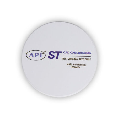 API Zirconia Dental Ceramics Blank ST - A3 12 mm