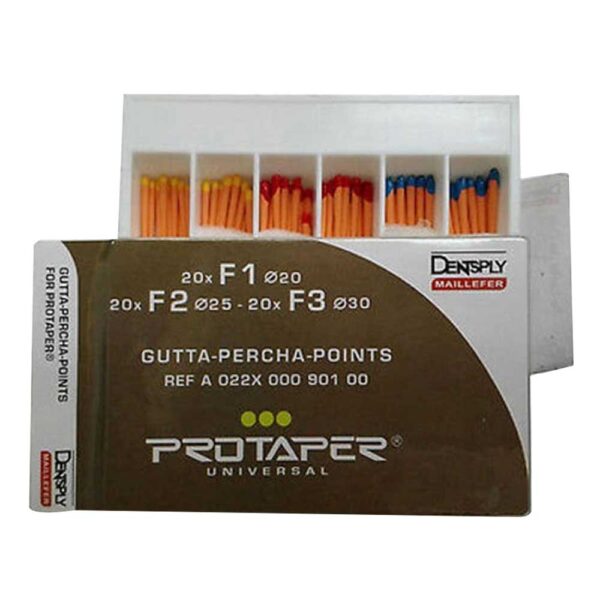 Dentsply Protaper Universal Gutta Percha Points F3 (60 Pcs)