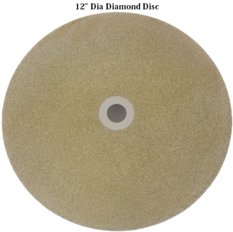 Unident 10" Dia Coarse Cutting Wheel (Imported)
