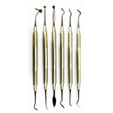 Api Composite Filling Instruments Black Series - Set Of 6