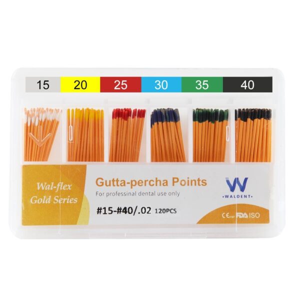 Waldent Gutta Percha Points 2% #40