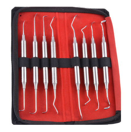 GDC Sinus Lifting Instrument Set Of 8 In Pouch (IMPSLP8)