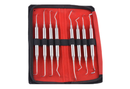 GDC Sinus Lifting Instrument Set Of 8 In Pouch (IMPSLP8)