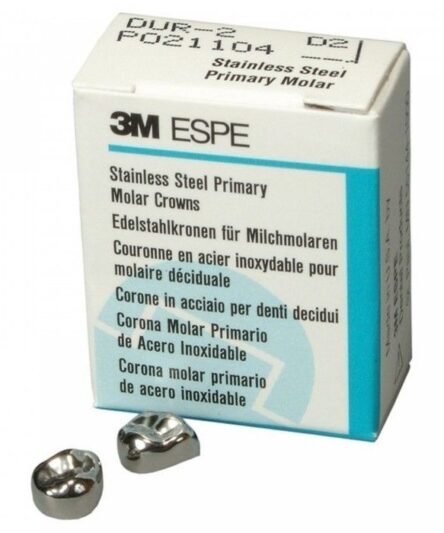 3m Espe Stainless Steel Primary Crown E (2nd Molar)