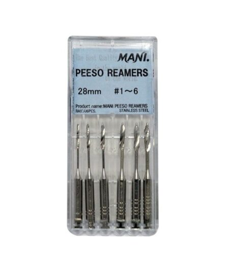 Mani Peeso Reamers Assorted 28 mm #1 - 6