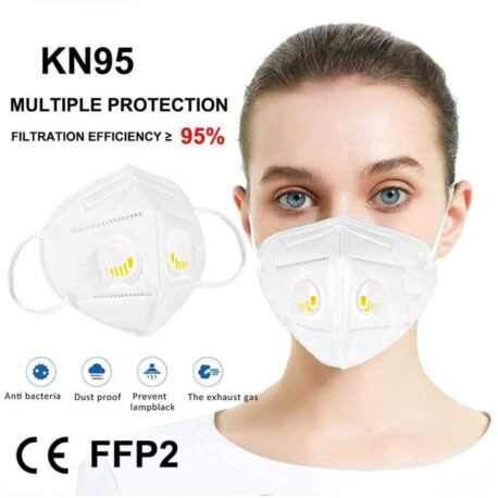 K N95 Mask With Double Valve