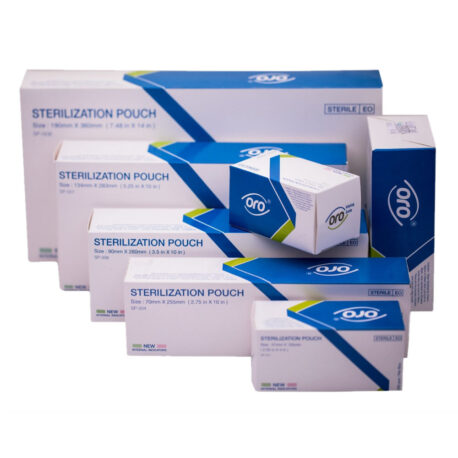 Oro Self Sealing Sterilization Pouches - 10" x 15.75" (250 x 400 mm)