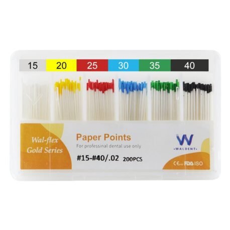 Waldent Paper Points 2% #40