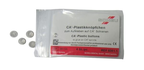 Scheu CA Plastic Buttons 4/pk - 5301