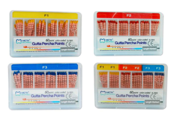 Meta Gutta Percha Points - Length Marked Protaper - Assorted Pack