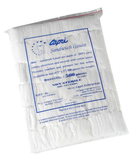 Capri Sandwich Gauze (Non - Sterile) 500 pcs