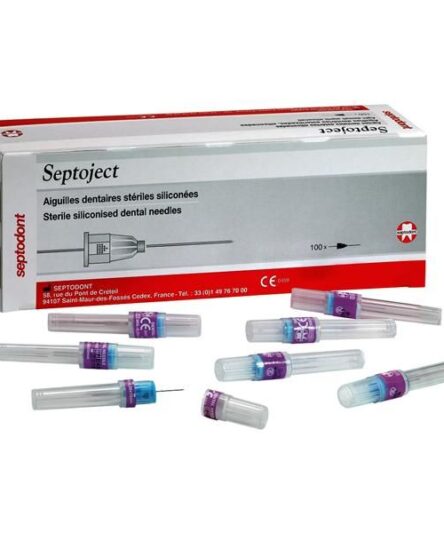 Septodont Septoject Needles For Dental Cartridge Syringe 30g/25 mm