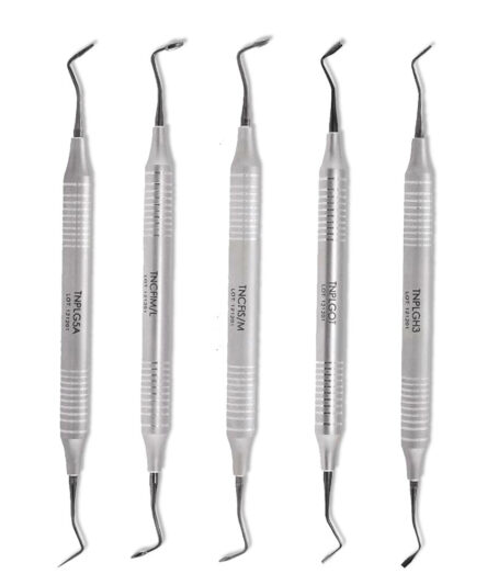 GDC Teflon Coated Composite Instrument Posterior Set Of 5 Pcs (CIPP5)