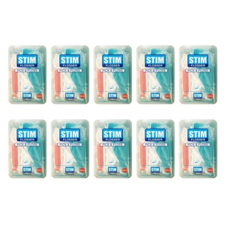 Stim Flosser Pack Of 10 Box (1 Box Contains 40Pcs)