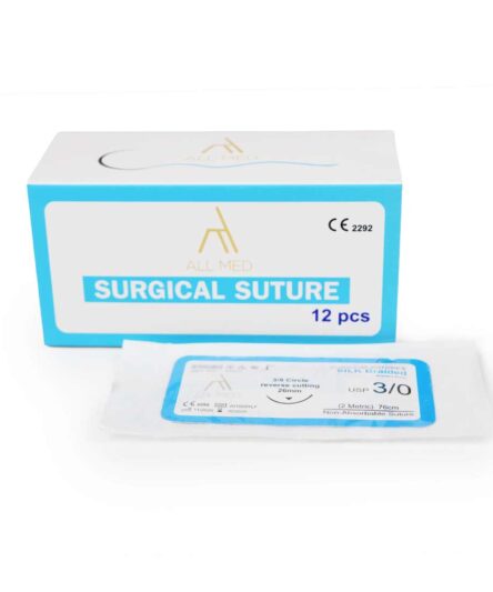 All Med Silk Surgical Sutures