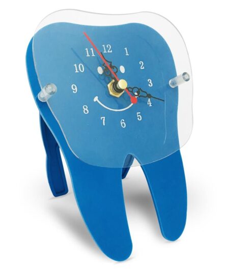 Tooth Shape Table Clock Assorted