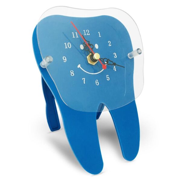 Tooth Shape Table Clock Assorted