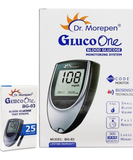 Dr. Morepen BG - 03 Gluco One Glucometer Combo