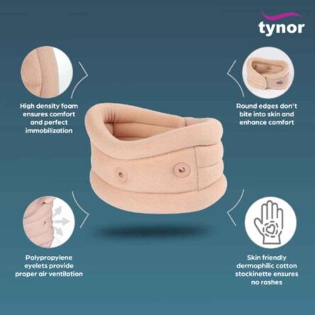 Tynor Soft Cervical Collar with Support