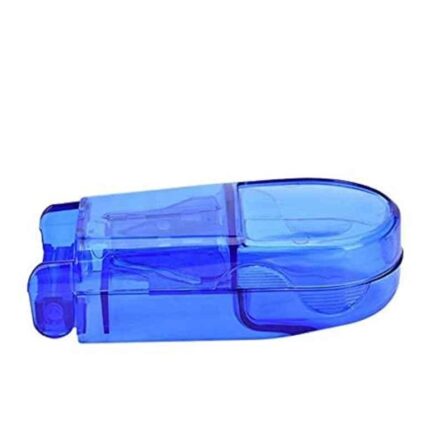 Otica Medicine Tablet Cutter Splitter with Built in Pill Case (Pack of 2)
