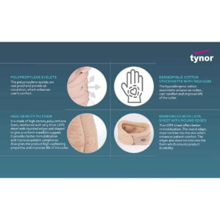 Tynor Soft Cervical Collar with Support