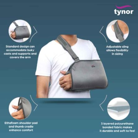 Tynor Pouch Baggy Arm Sling