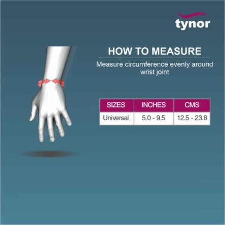 Tynor Neoprene Wrist Brace with Thumb