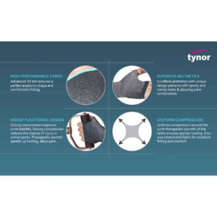 Tynor Small Urbane Wrist Support