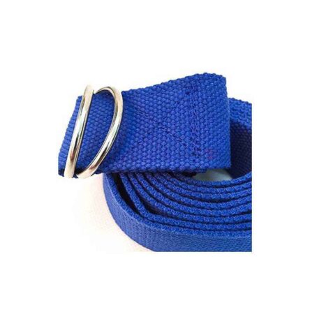 Strauss 6 Feet Nylon Blue Yoga Belt