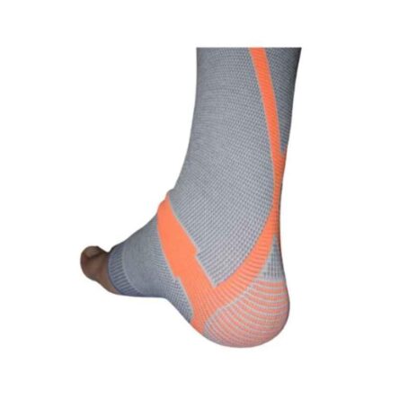 Lomo Luxe Nylon Orange & Grey Orthopedic Ankle Support