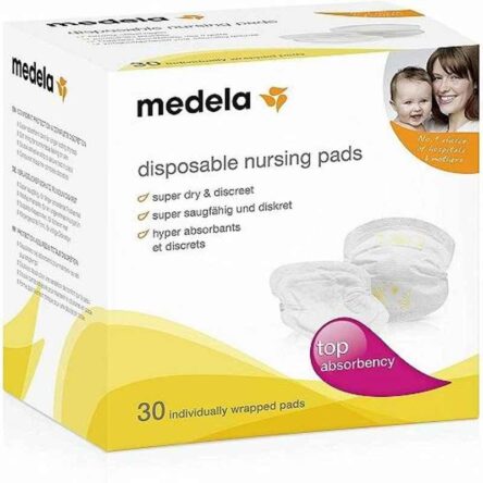 Medela 30 Pcs Safe & Dry Disposable Nursing Pads