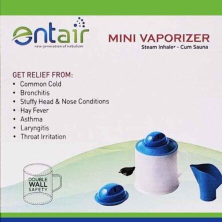 Entair Mini Steam Vaporizer Inhaler Cum Facial Sauna