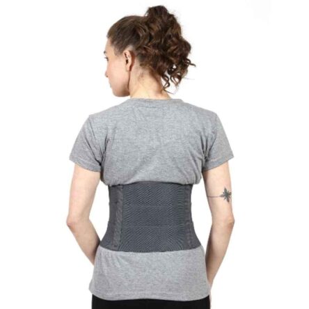 Fidelis Healthcare Elastic Grey Abdominal Belt