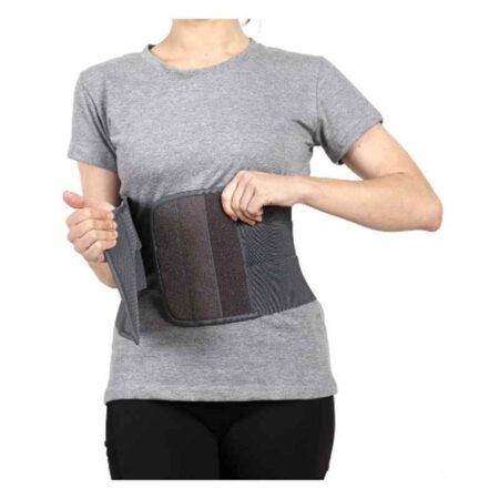 Fidelis Healthcare Elastic Grey Abdominal Belt