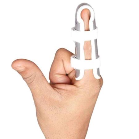 Besafe Forever Aluminium Silver Finger Cot Splint Support for Fractured & Injured Finger