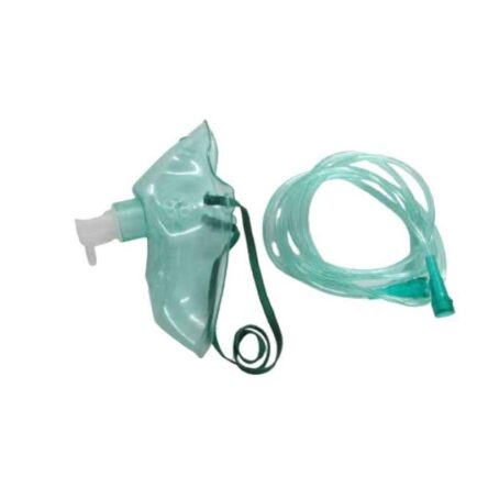 Fairbizps PVC Oxygen Nebulizer Mask with Pipe Set & Medicine Cup for Adult & Infant