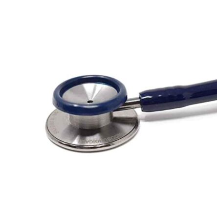 Indosurgicals Silvery II Stainless Steel Blue Stethoscope