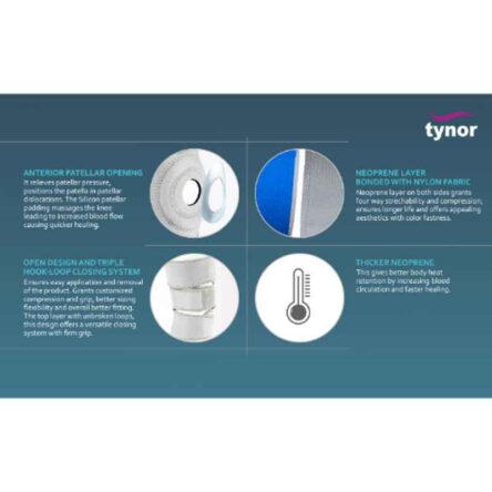 Tynor Neoprene Knee Wrap